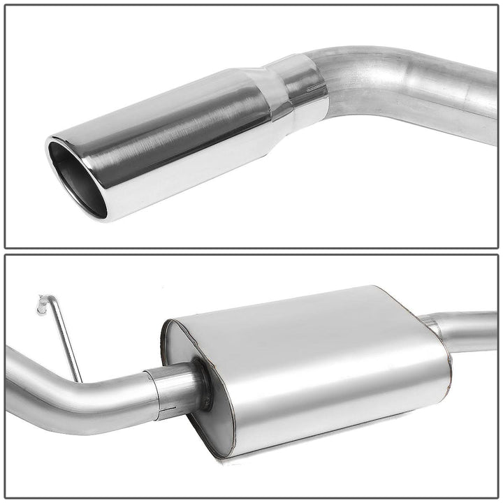 99-07 Chevrolet Silverado/GMC Sierra Catback Exhaust Stainless Steel