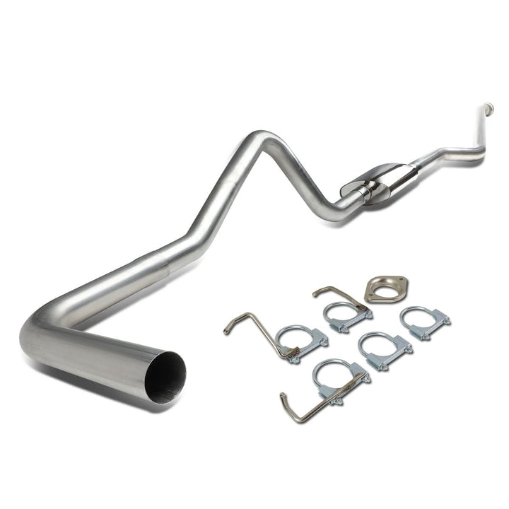 99-06 Chevrolet Silverado GMC Sierra 1500 Catback Exhaust Stainless Steel