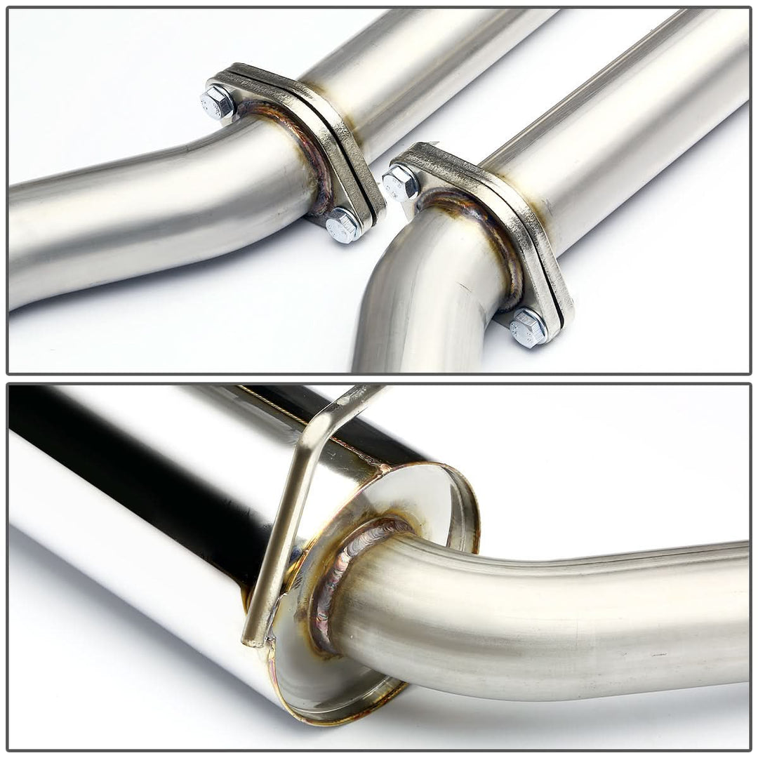 2011-2014 Dodge Charger 3.6L V6 Dual Tip Catback Exhaust - Stainless Steel