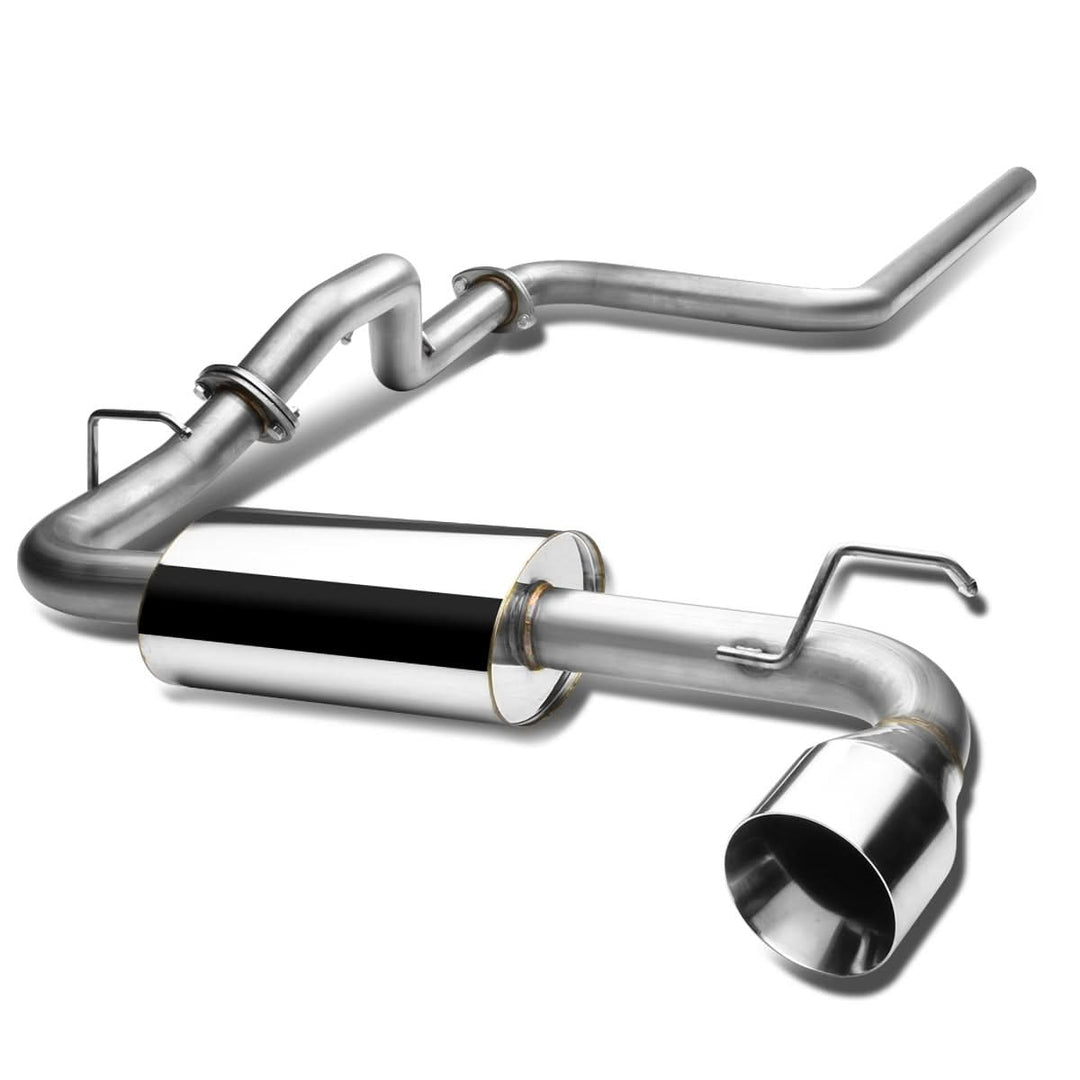 2000-2005 Dodge Neon Single Rolled Tip Catback Exhaust Stainless Steel
