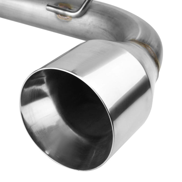 2000-2005 Dodge Neon Single Rolled Tip Catback Exhaust Stainless Steel