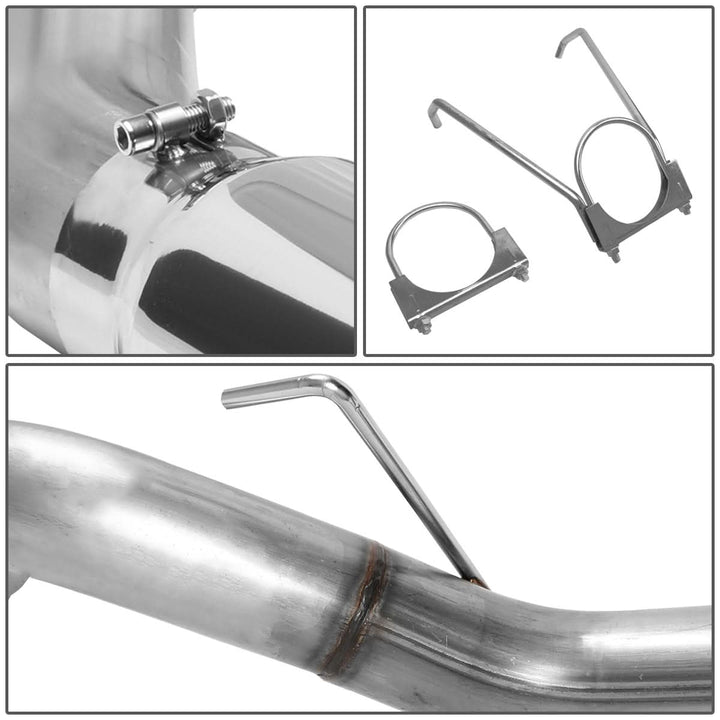 07-09 Dodge Ram 2500/3500 6.7L Diesel Catback Exhaust Single Tip Stainless Steel