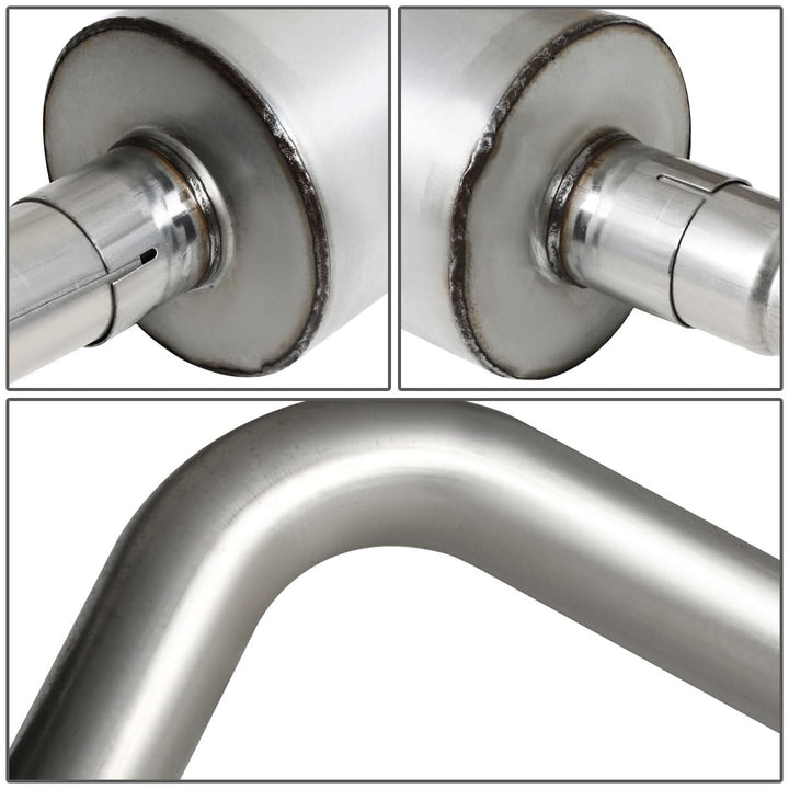 94-97 Dodge Ram 1500 Catback Exhaust Single Tip Stainless Steel
