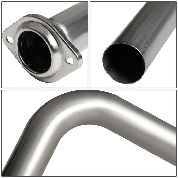 2011-2014 Ford F-150 Single Tip Catback Exhaust Stainless Steel