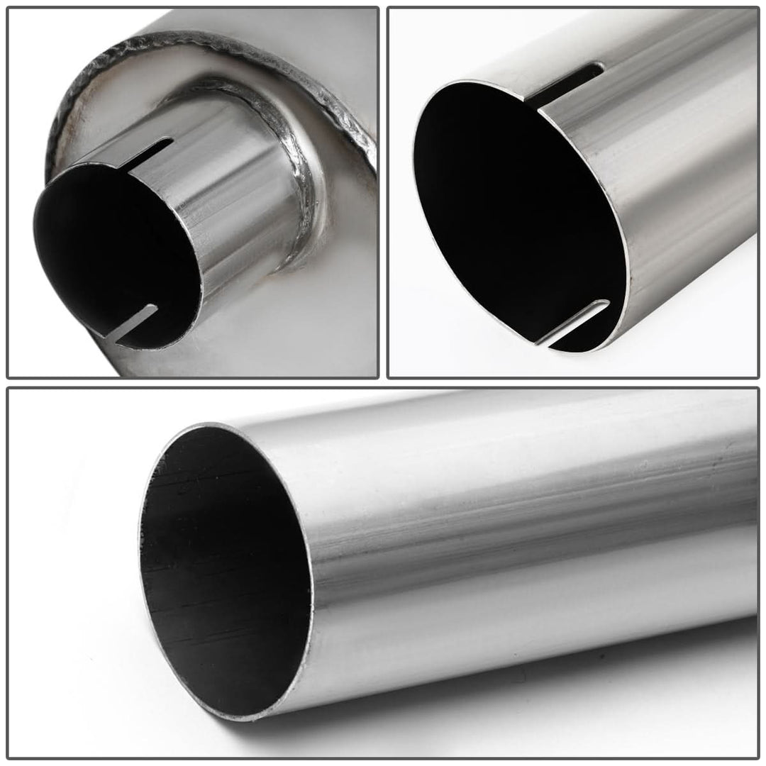 10-14 Ford F-150 6.2L Extended Cab Single Tip Catback Exhaust - Stainless Steel