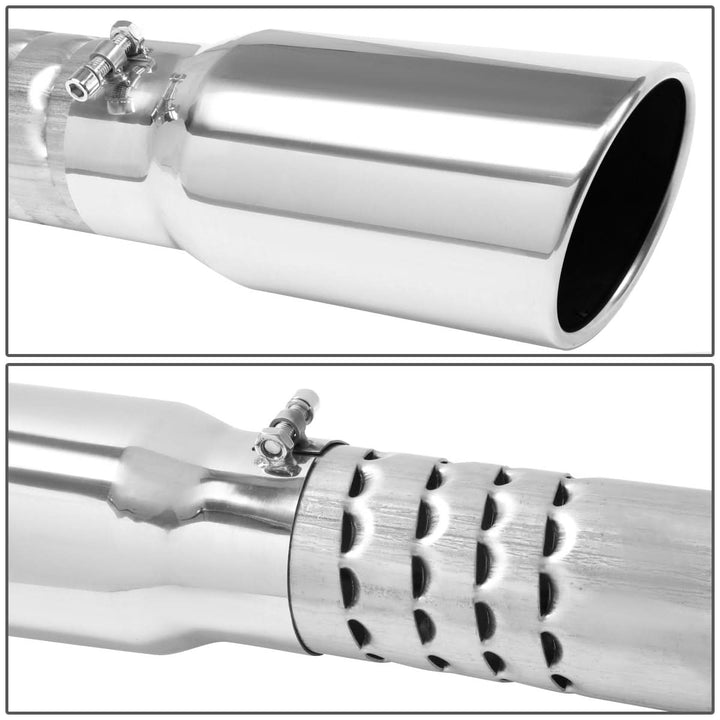 2008-2010 Ford F-250 F-350 F-450 Super Duty Catback Exhaust Stainless Steel