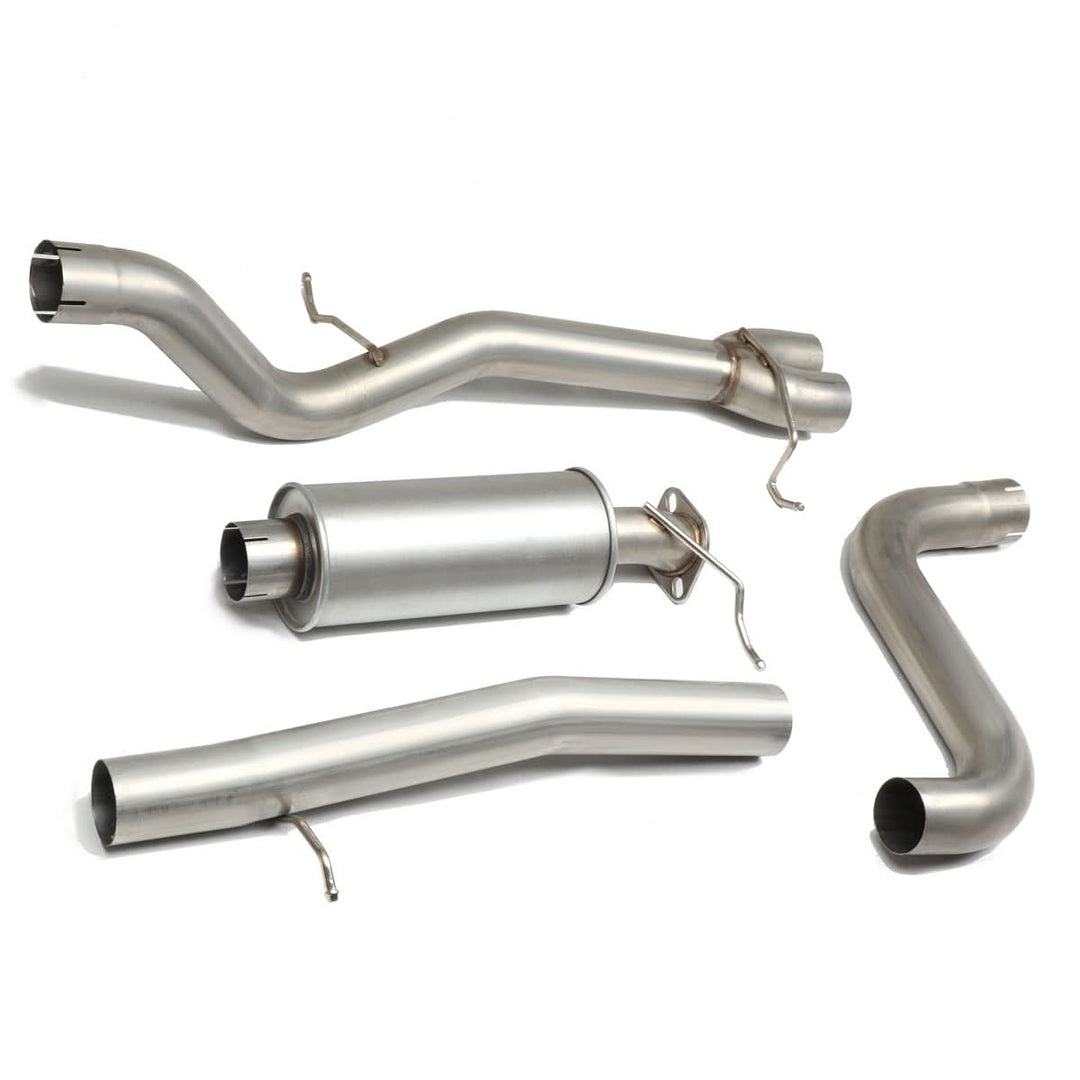 2014-2017 Ford Fiesta 1.6L Turbo Catback Exhaust - Stainless Steel
