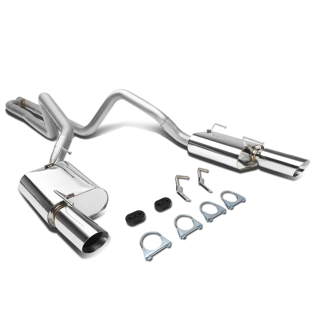 2005-2010 Ford Mustang 4.0L Catback Exhaust System Stainless Steel