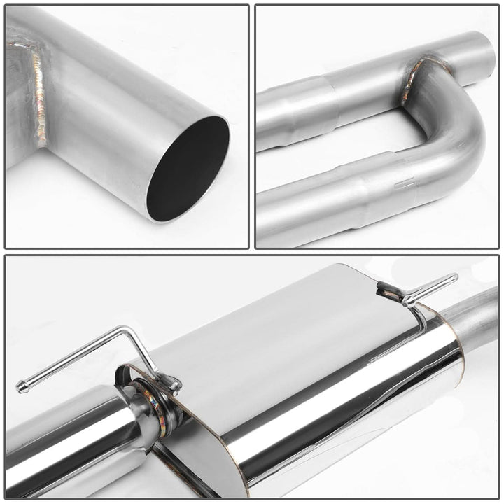 2005-2010 Ford Mustang 4.0L Catback Exhaust System Stainless Steel