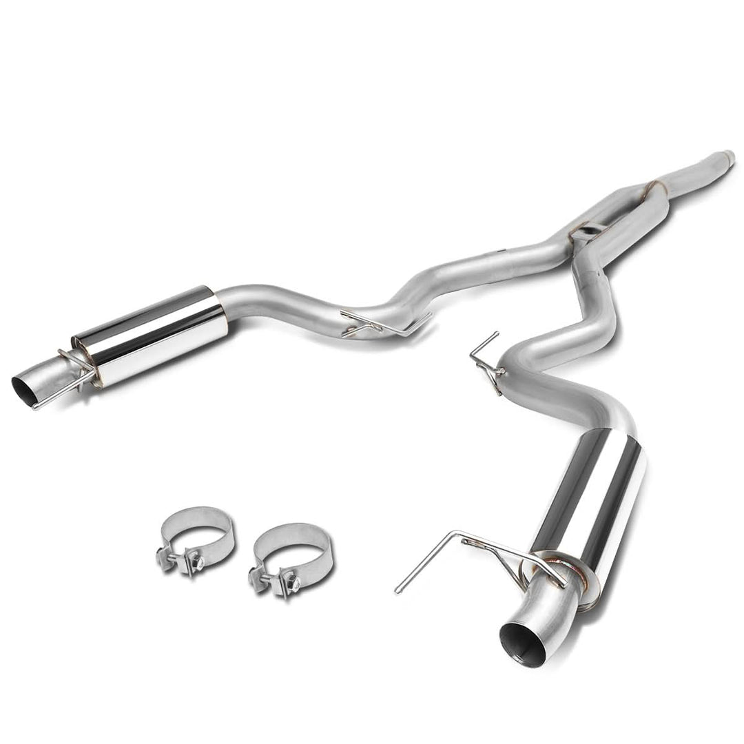 2015-2017 Ford Mustang 2.3L Turbo Catback Exhaust Stainless Steel