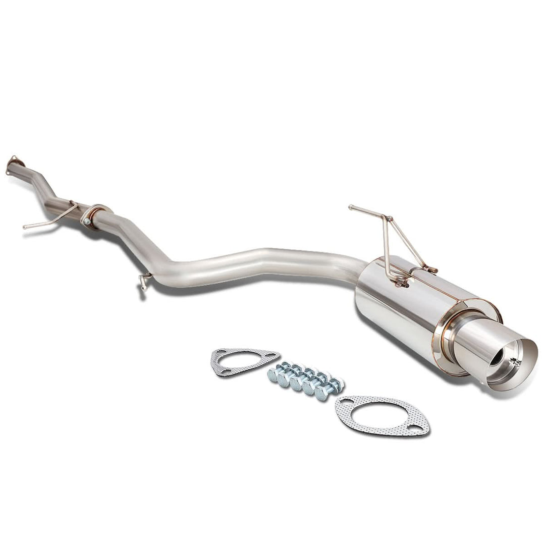 03-06 Honda Accord 2DR Single Tip Catback Exhaust - Stainless Steel