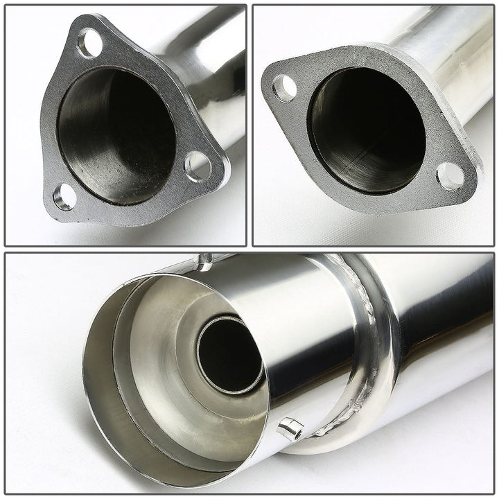 2012-2015 Honda Civic Catback Exhaust Single Tip Stainless Steel