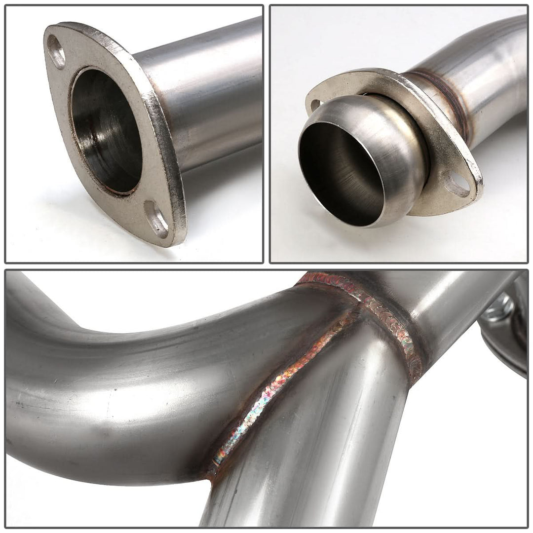 2003-2006 Hyundai Tiburon V6 Catback Exhaust Dual Burnt Tip Stainless Steel