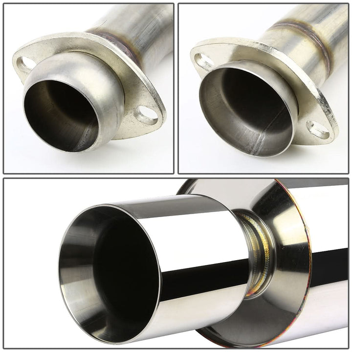 2003-2006 Hyundai Tiburon V6 Catback Exhaust Stainless Steel