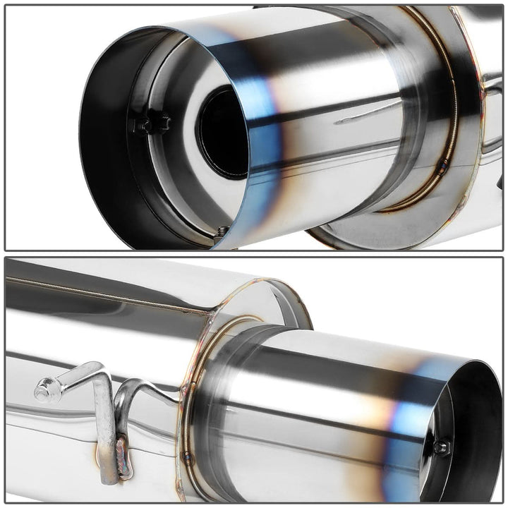 07-08 Hyundai Tiburon GT/GTP/SE 2.7L V6 Catback Exhaust Stainless Steel