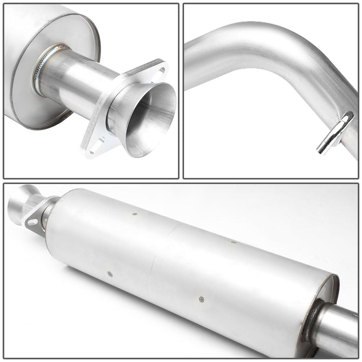 2002-2007 Jeep Liberty Catback Exhaust System - Stainless Steel