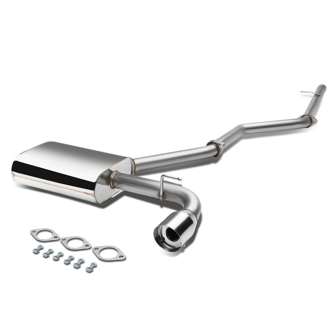07-13 Jeep Patriot Catback Exhaust System Single Tip Stainless Steel