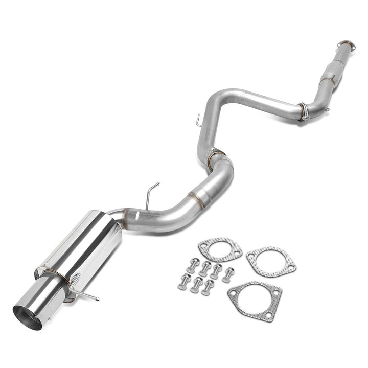 2000-2005 Mitsubishi Eclipse V6 Single Tip Catback Exhaust Stainless Steel