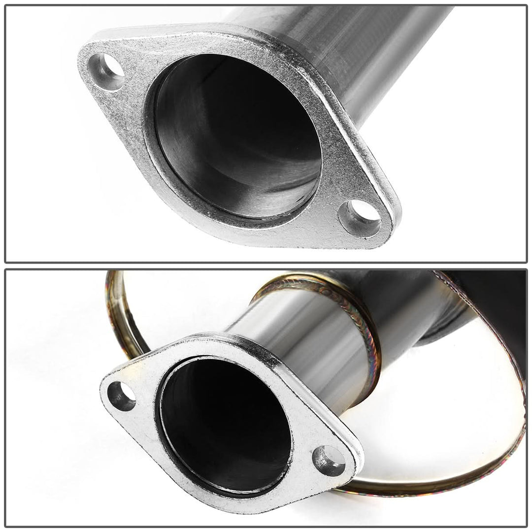 2006-2012 Mitsubishi Eclipse Single Tip Catback Exhaust Stainless Steel