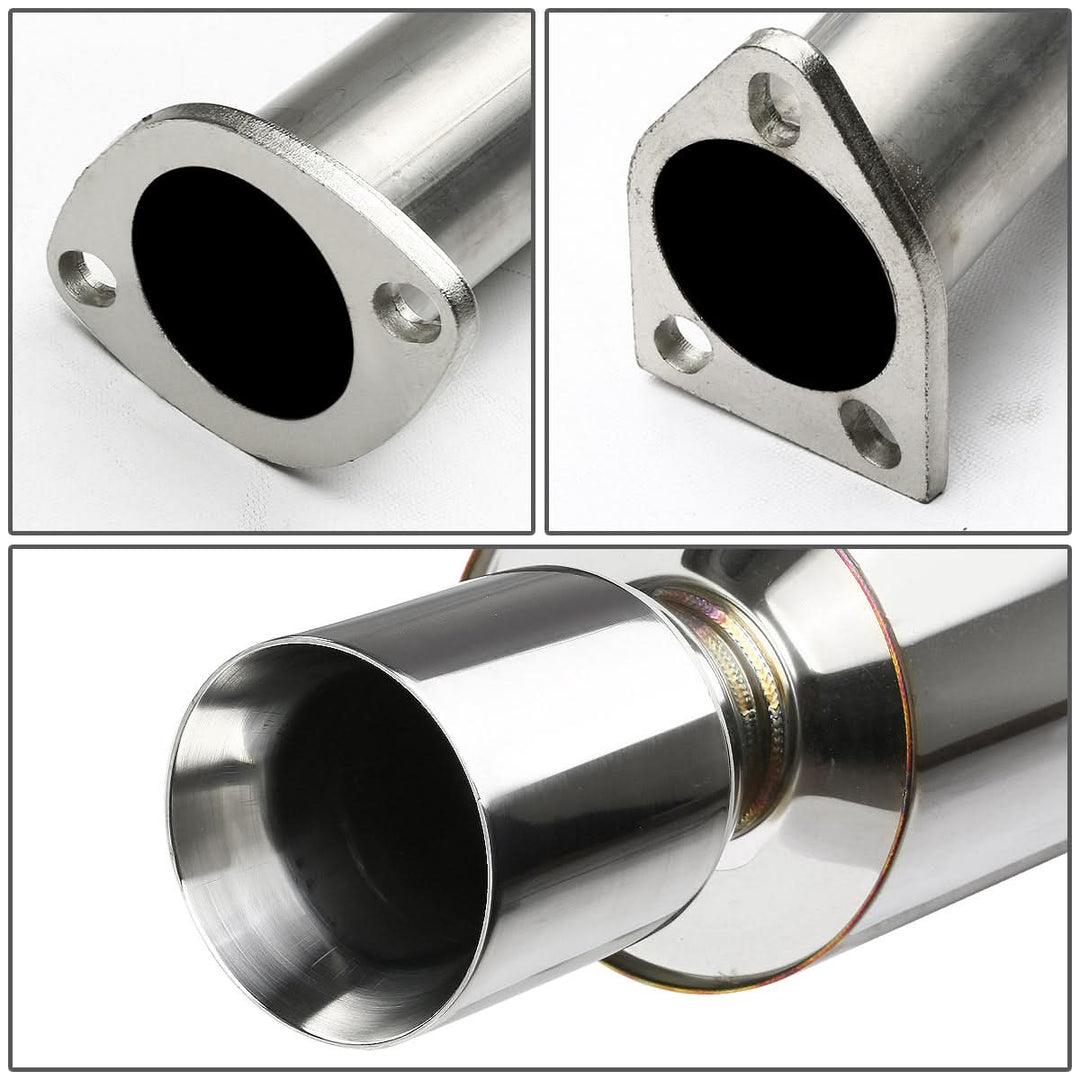 95-99 Mitsubishi Eclipse Non Turbo Catback Exhaust Stainless Steel