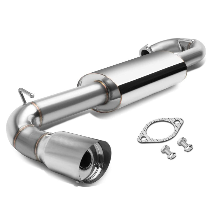 11-16 Scion tC Catback Axle Back Exhaust Single Tip Stainless Steel