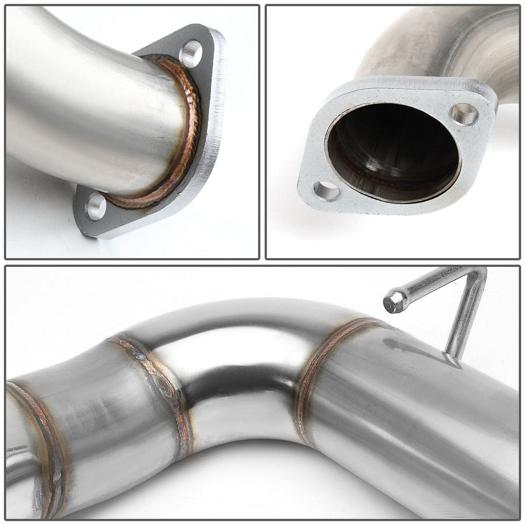 2011-2016 Scion tC Axle Back Exhaust Single Rolled Tip Stainless Steel