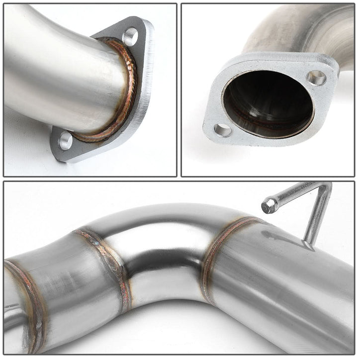 2011-2016 Scion tC Axle Back Exhaust Single Rolled Tip Stainless Steel