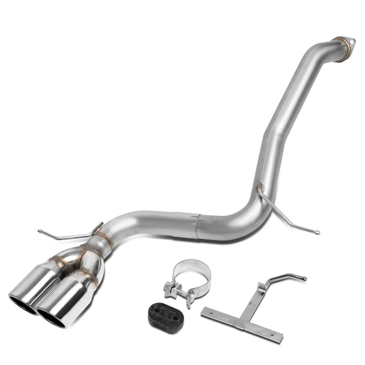 2008-2015 Scion xB Axleback Exhaust System Dual Rolled Tip Stainless Steel