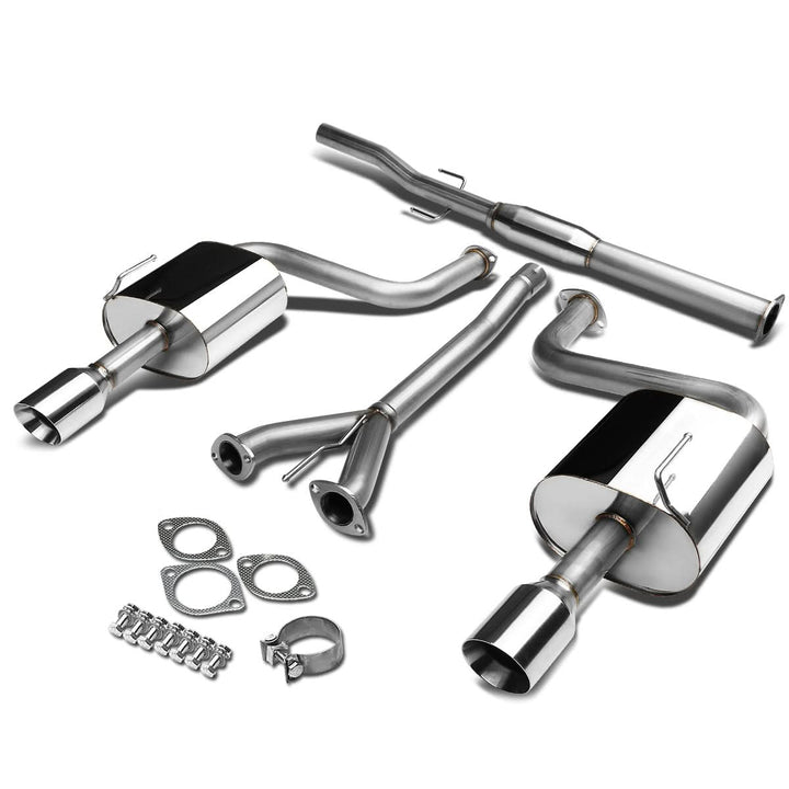 09-15 Nissan Maxima Catback Exhaust System Dual Rolled Tip Stainless Steel