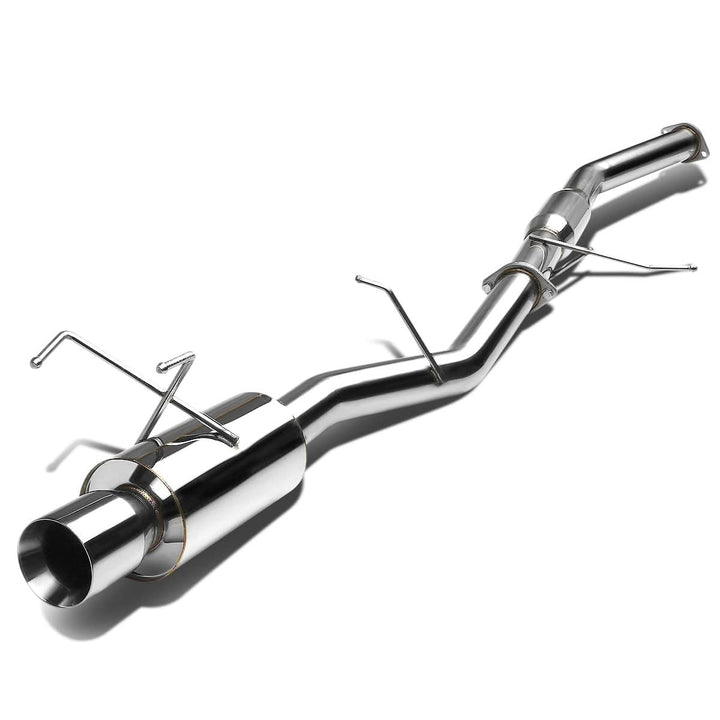 89-94 Nissan 240SX Catback Exhaust Single Rolled Tip Stainless Steel