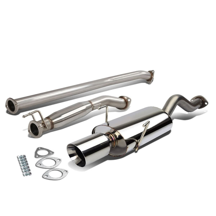 02-06 Acura RSX OE Style Single Tip Catback Exhaust - Stainless Steel