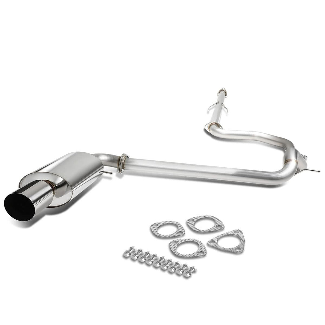 88-91 Honda Civic 4-Door OEM Style Catback Exhaust Stainless Steel