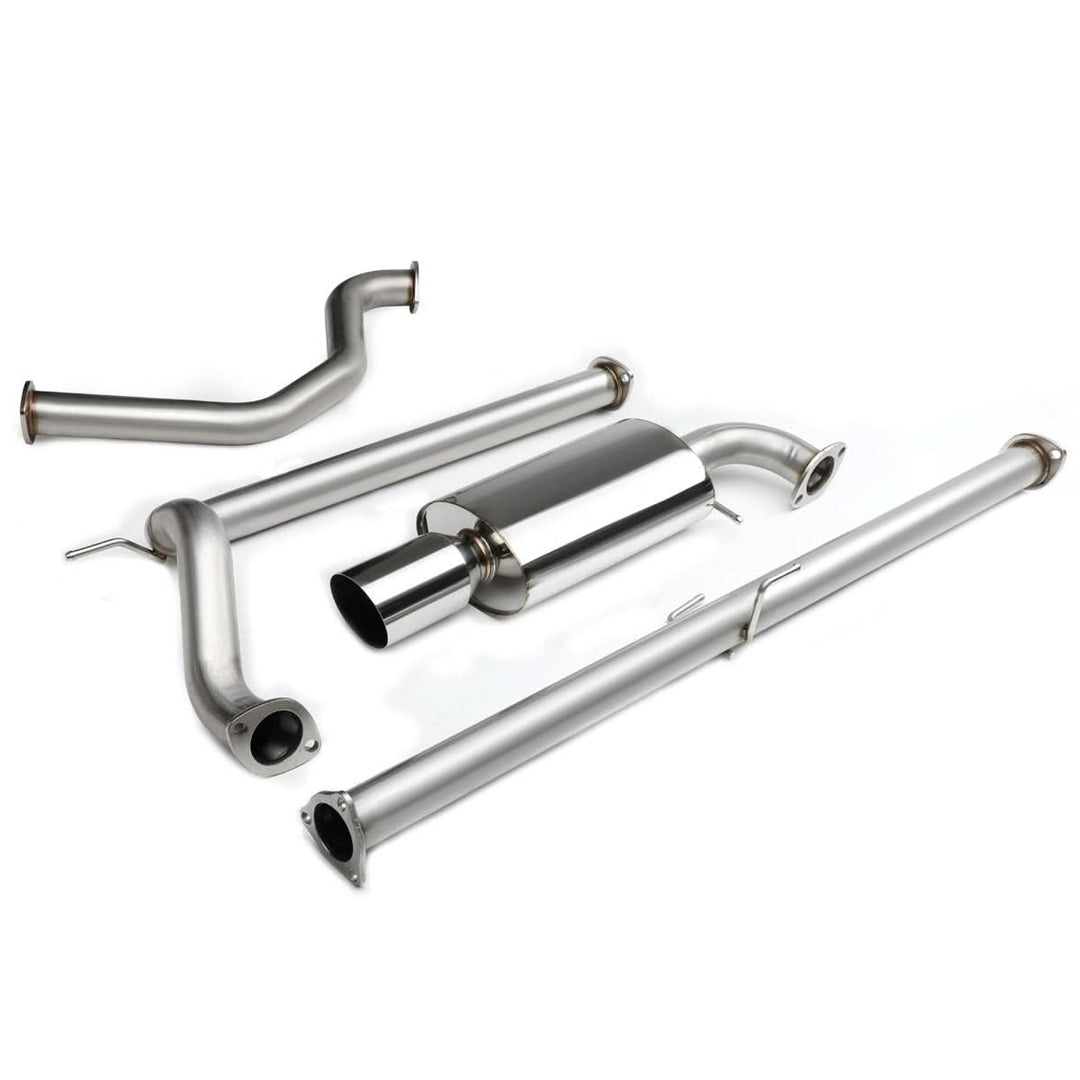 88-91 Honda Civic 4-Door OEM Style Catback Exhaust Stainless Steel