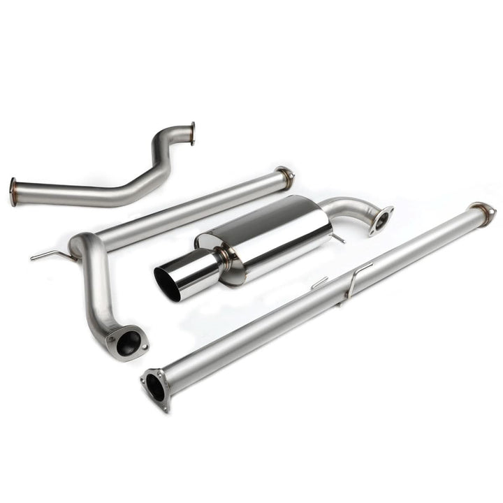 88-91 Honda Civic 4-Door OEM Style Catback Exhaust Stainless Steel