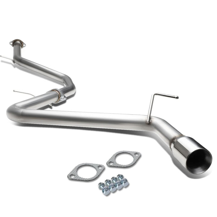 2016-2017 Toyota Corolla IM Catback Exhaust Single Tip Stainless Steel