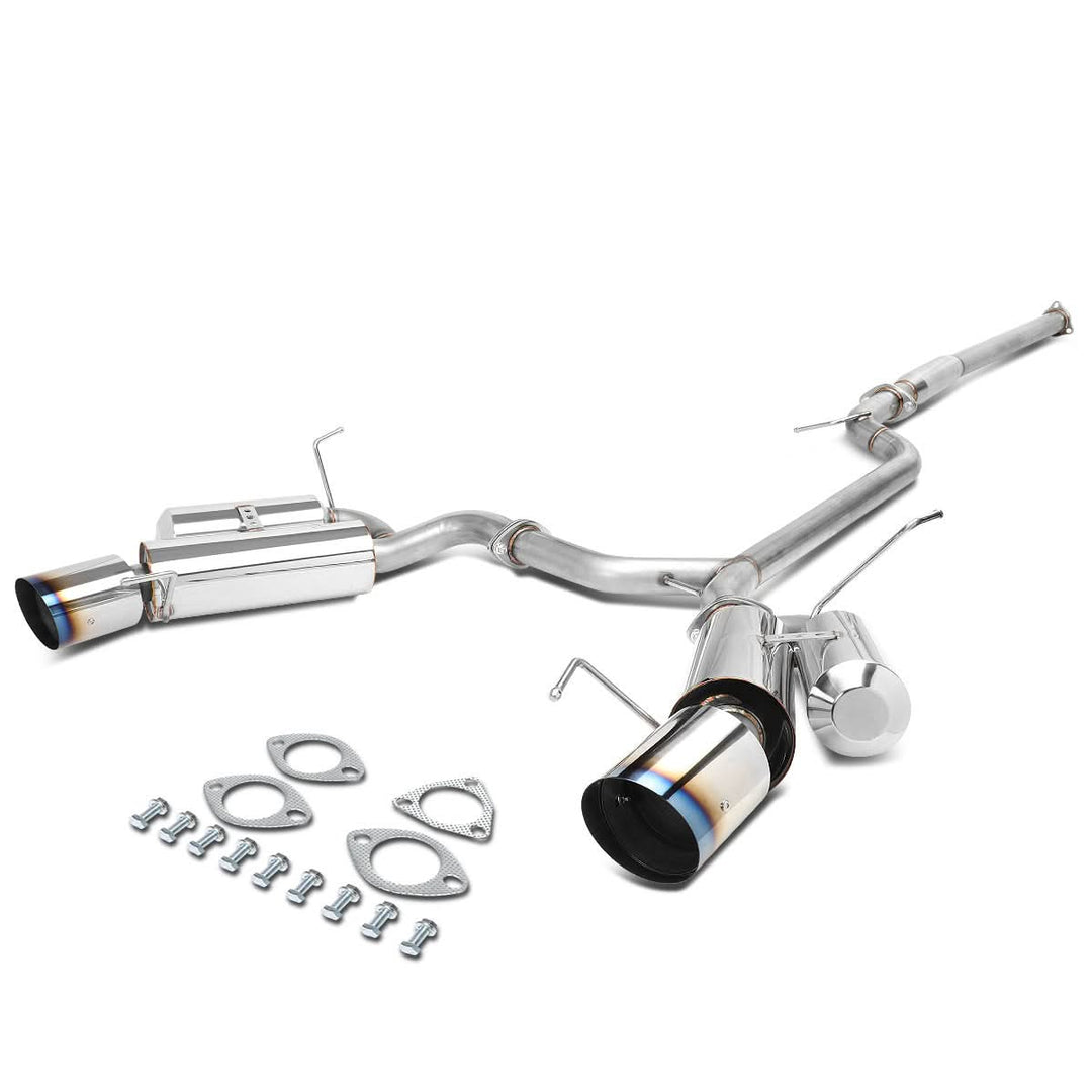 2004-2008 Acura TSX Single Tip Catback Exhaust - Stainless Steel