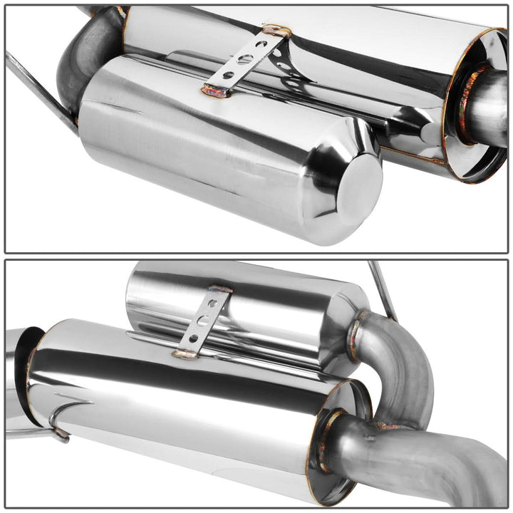 2004-2008 Acura TSX Single Tip Catback Exhaust - Stainless Steel
