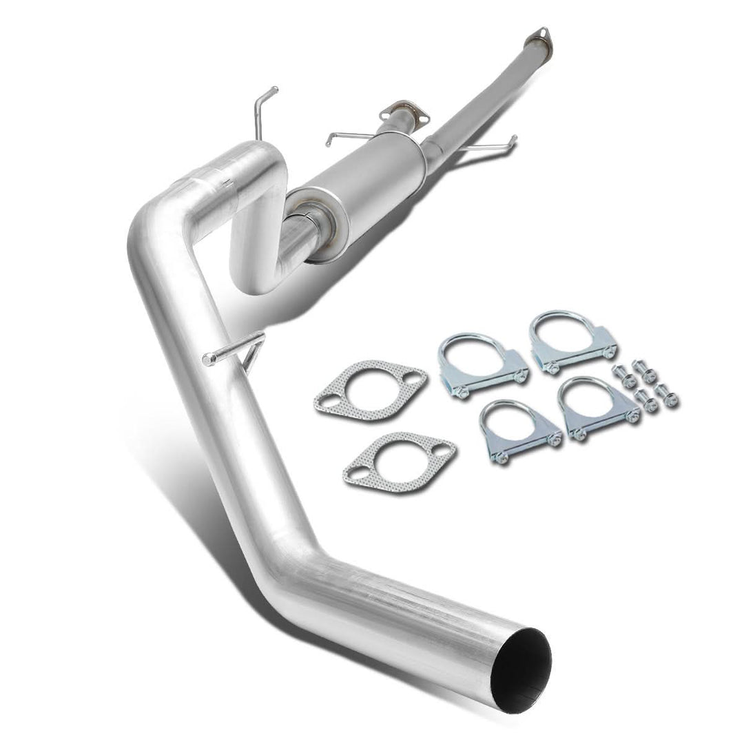 2009-2017 Toyota Tundra Single Tip Catback Exhaust - Stainless Steel