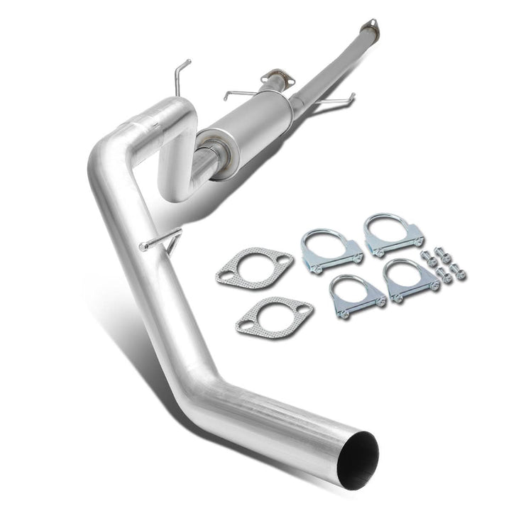 2009-2017 Toyota Tundra Single Tip Catback Exhaust - Stainless Steel