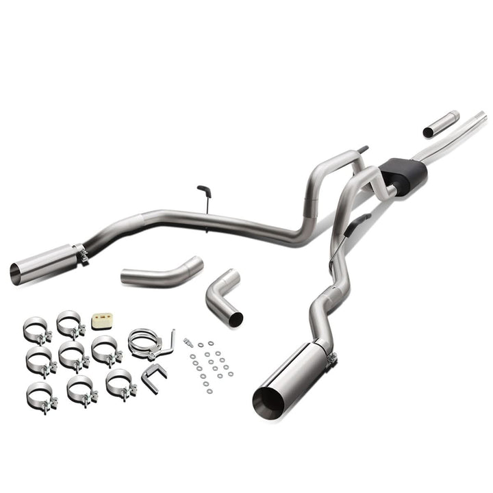 2004-2008 Ford F-150 / Lincoln Mark LT Catback Exhaust System Stainless Steel