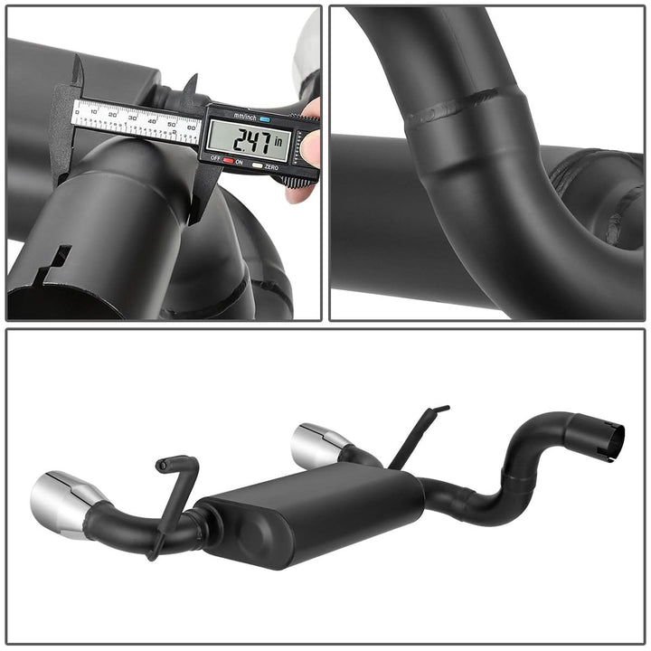 2018-2021 Jeep Wrangler JL Catback Exhaust System - Stainless Steel