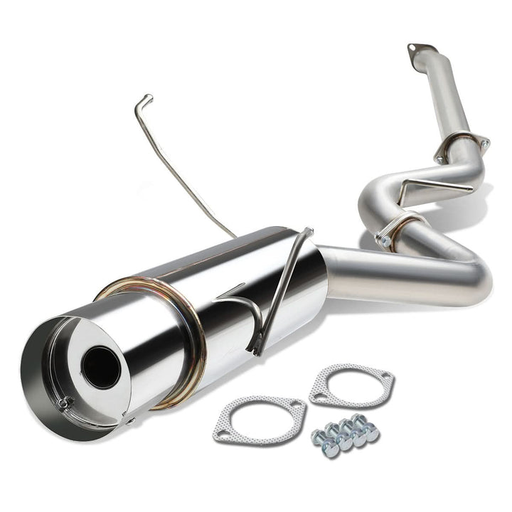 2015-2017 Subaru WRX STI Single Tip Catback Exhaust - Stainless Steel