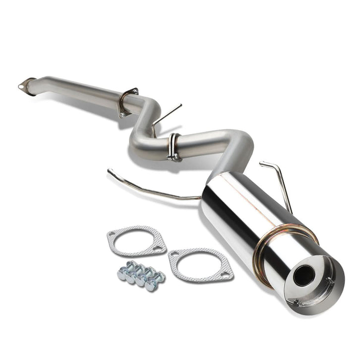 2015-2017 Subaru WRX STI Single Tip Catback Exhaust - Stainless Steel