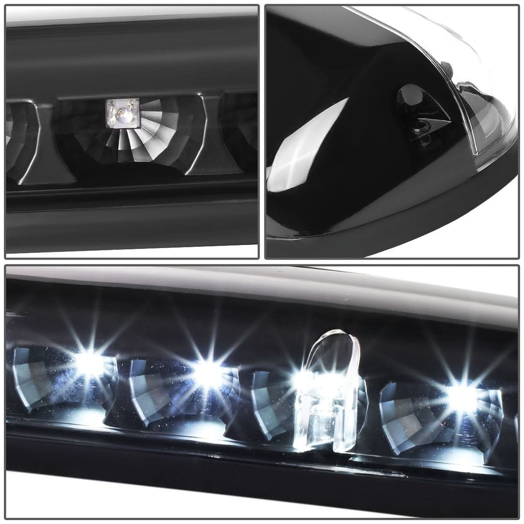 2002-2007 Chevrolet Silverado / GMC Sierra Cab Light - Black Housing / White LED