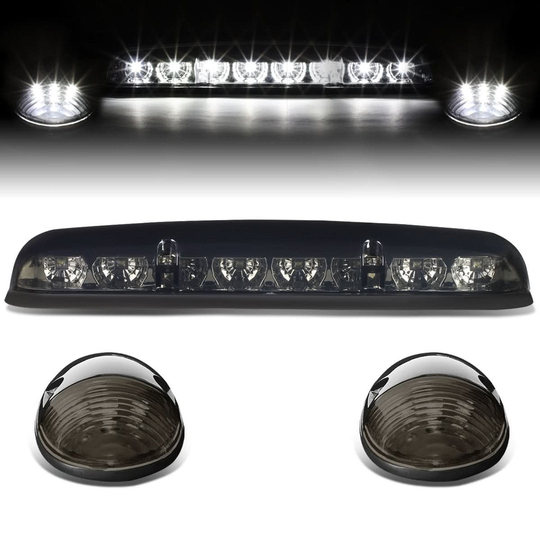 02-07 Chevrolet Silverado / GMC Sierra Smoke Cab Lights White LED