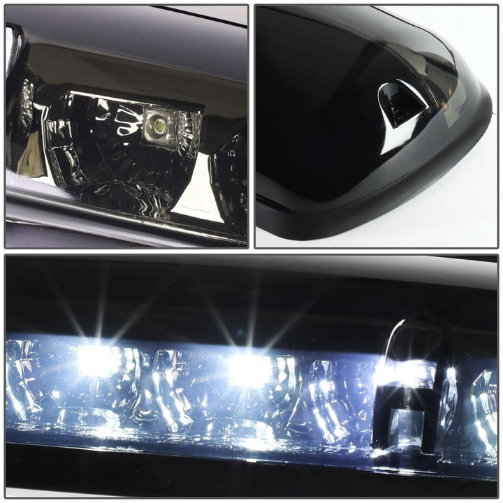02-07 Chevrolet Silverado / GMC Sierra Smoke Cab Lights White LED