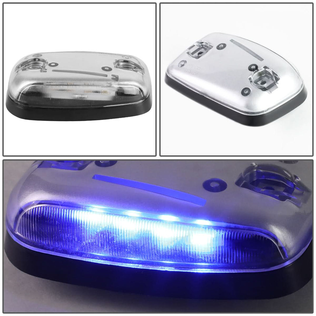 07-14 Chevrolet Silverado / GMC Sierra Chrome Housing Blue LED Cab Light