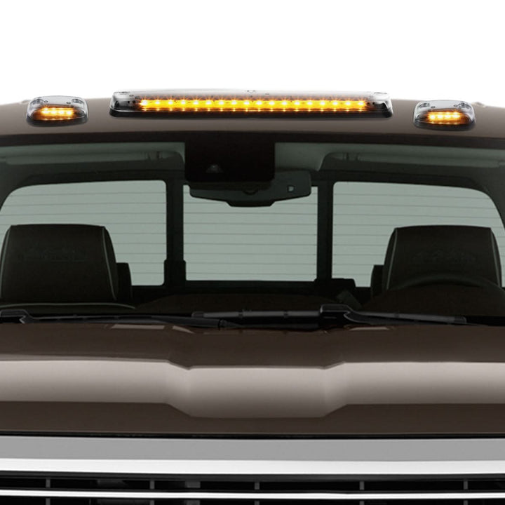 2007-2014 Chevrolet Silverado / GMC Sierra Chrome Amber LED Cab Light