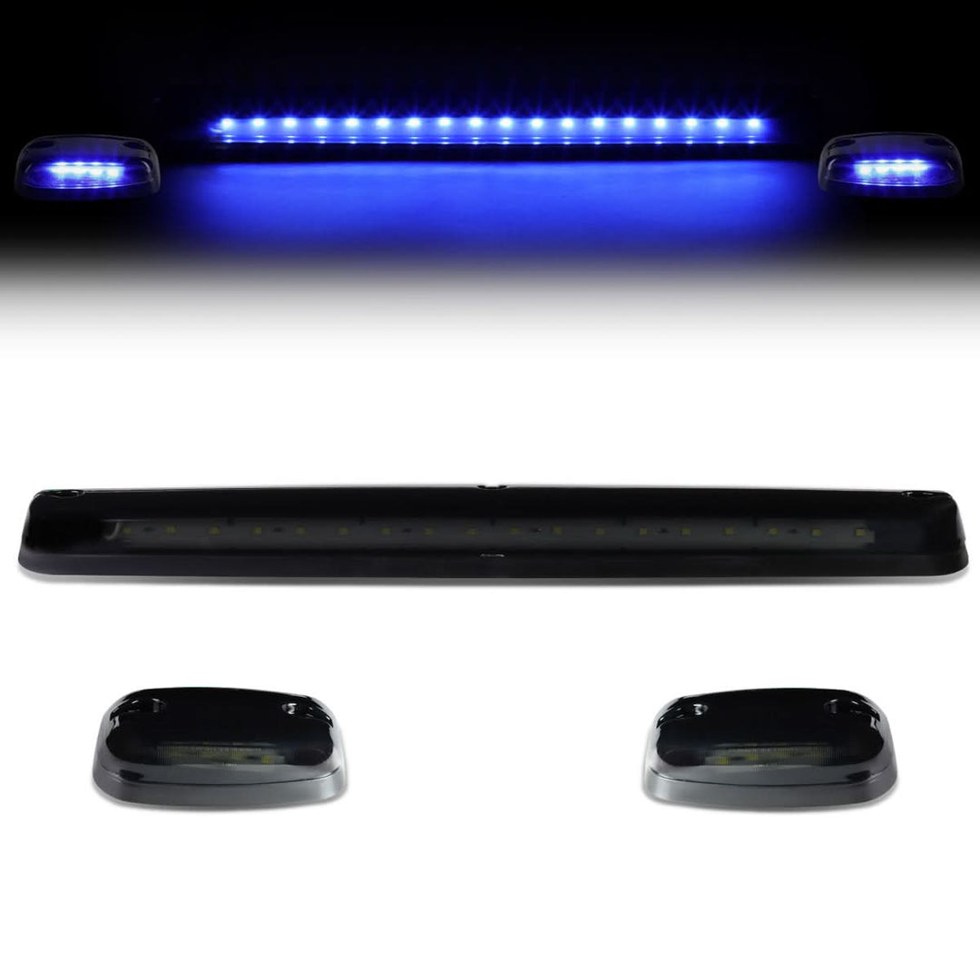 07-14 Chevrolet Silverado / GMC Sierra Smoke Housing Blue LED Cab Light