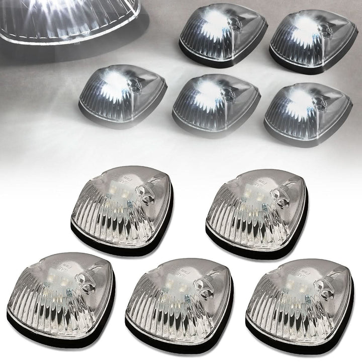 94-98 Dodge Ram 2500/3500 Chrome Housing White LED Cab Light